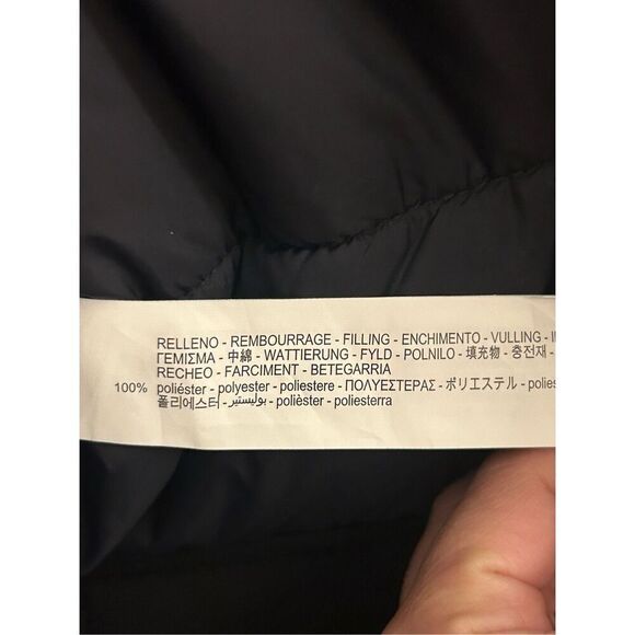 NWOT Zara water repellent Thermore utility puffer jacket black size S - Picture 11 of 11